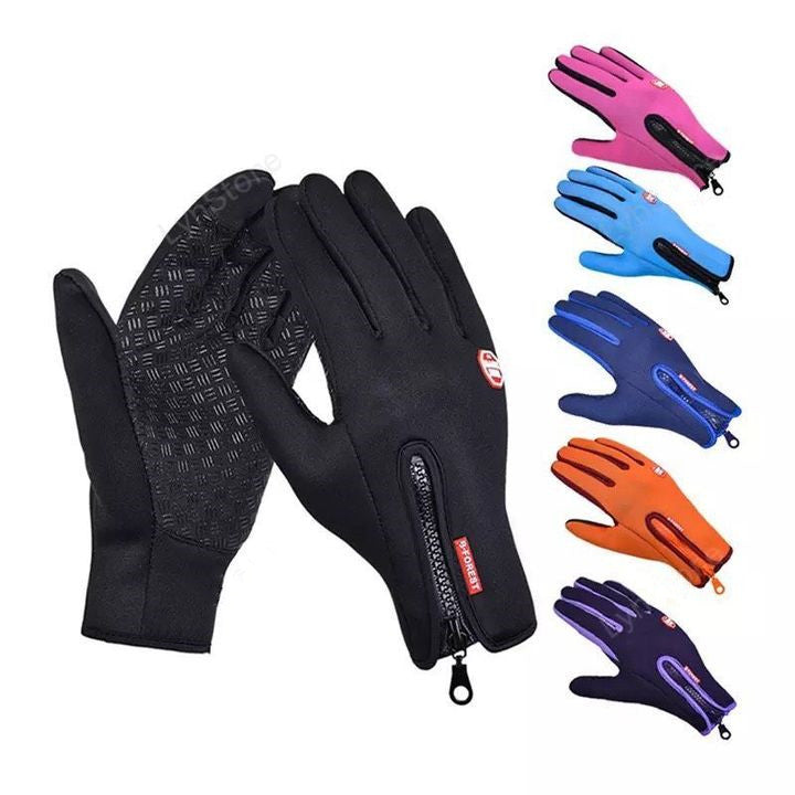 2026 FrostGrip™ Winter Touchscreen Riding Gloves – Waterproof & Fleece-Lined