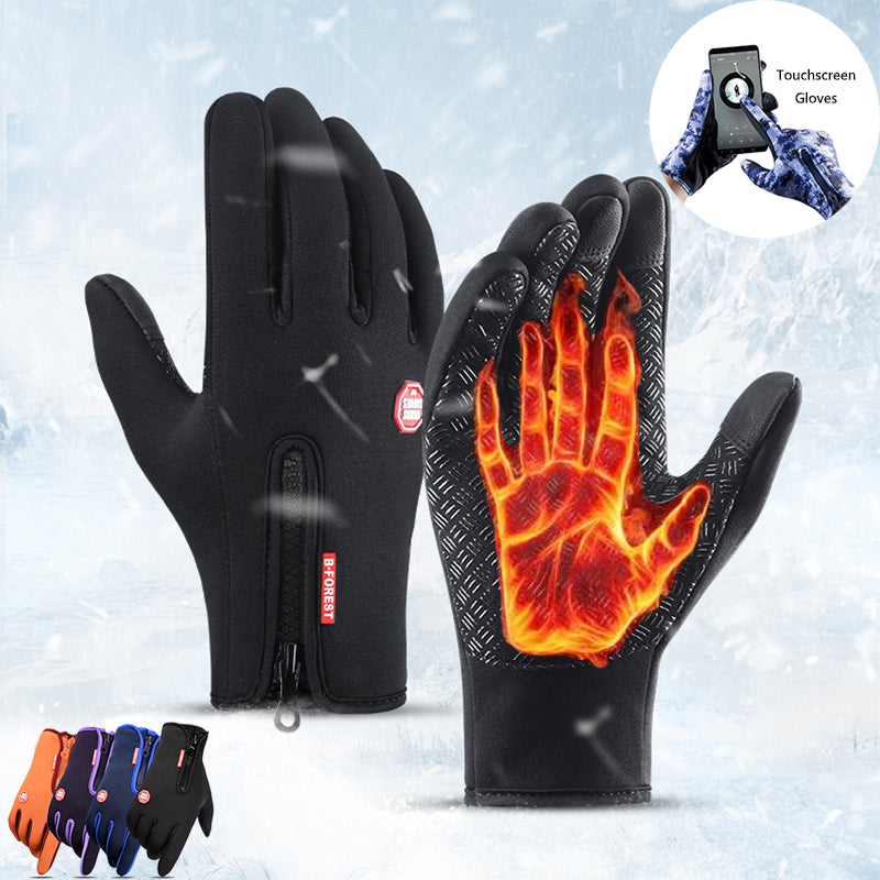 2026 FrostGrip™ Winter Touchscreen Riding Gloves – Waterproof & Fleece-Lined