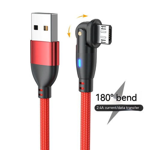 2026 New 180° Swivel Type-C Charger Cable ⚡ – Fast Charging, No More Bent Wires